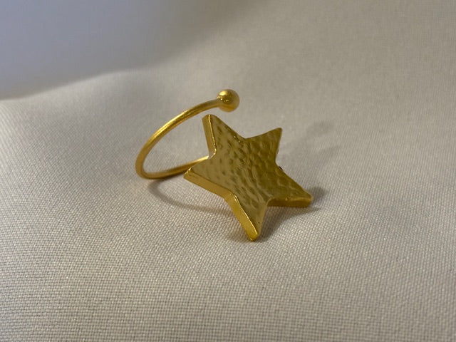 Sortija con diseño de estrella Joyería Turca