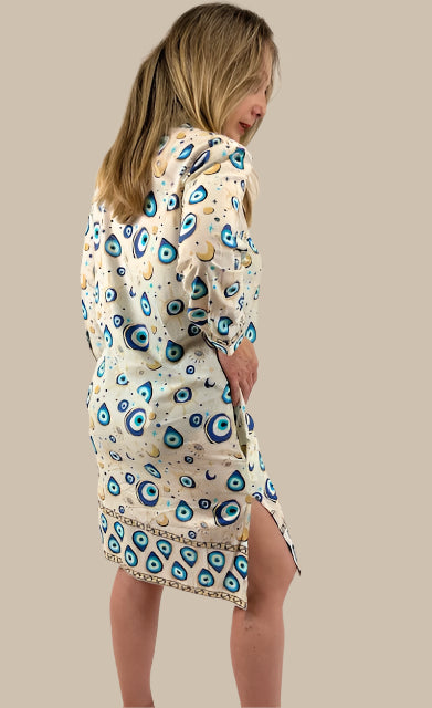 Evil Eyes short dress