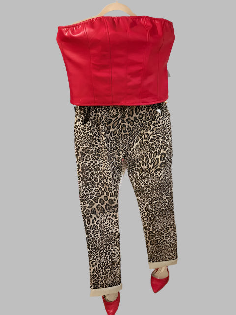 Animal Print Pant